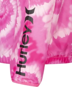 Hurley Boys' Core Printed Windbreaker Jacket For Girls' Hyper Pink 9 Hurley Boys' Core Printed Windbreaker Jacket For Girls' Hyper Pink -Deals The Tropi Trend Store unnamed file 10