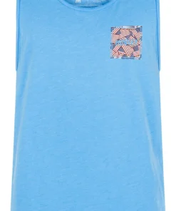 Hurley Men's Everyday Washed Four Corners Tank Top For Men Unity Blue -Deals The Tropi Trend Store unnamed file 1026