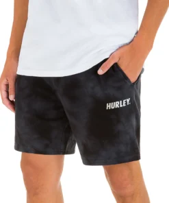 Hurley Men's Tides Fast Lane Tie Dye Shorts For Men Black -Deals The Tropi Trend Store unnamed file 1031