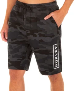 Hurley Men's One And Only Solid Box Fleece Shorts For Men Camo Green -Deals The Tropi Trend Store unnamed file 1037