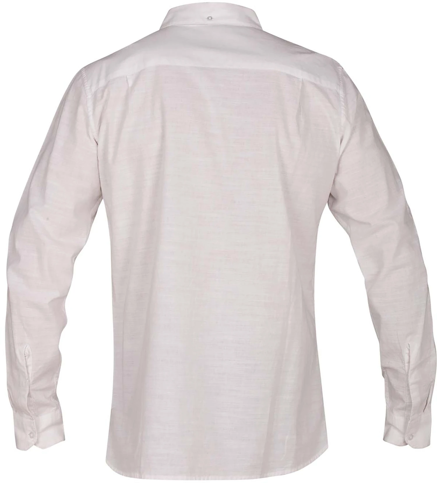 Hurley Men's One & Only 2.0 Woven Long Sleeve Shirt For Men White 4 Hurley Men's One & Only 2.0 Woven Long Sleeve Shirt For Men White - Image 2