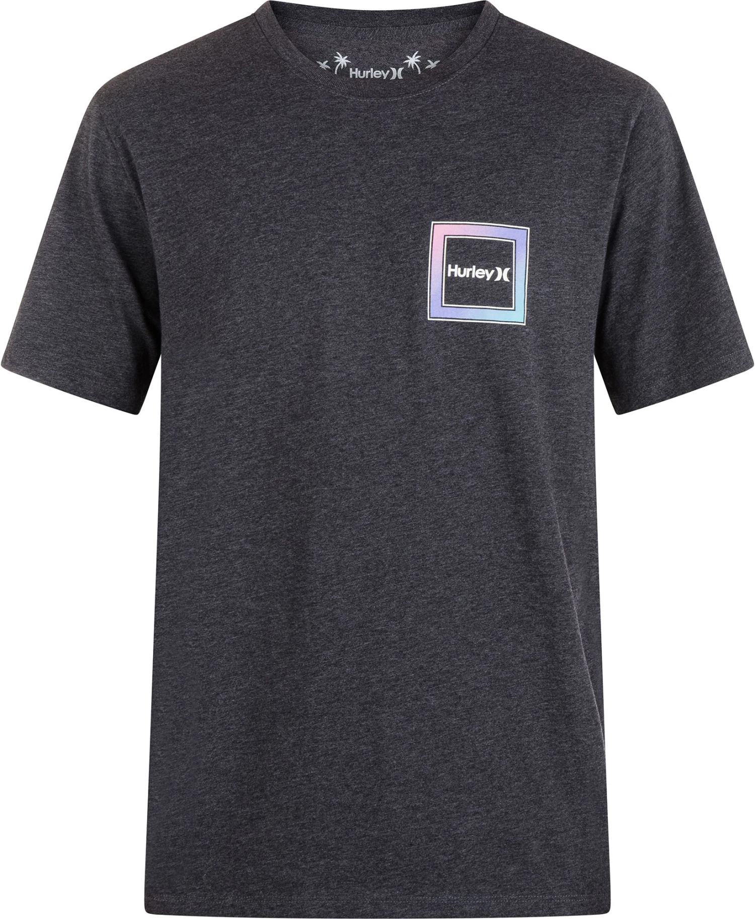 Hurley Men's Everyday Washed Tropic Box Short Sleeve Graphic T-Shirt For Men Pink 5 Hurley Men's Everyday Washed Tropic Box Short Sleeve Graphic T-Shirt For Men Pink - Image 3