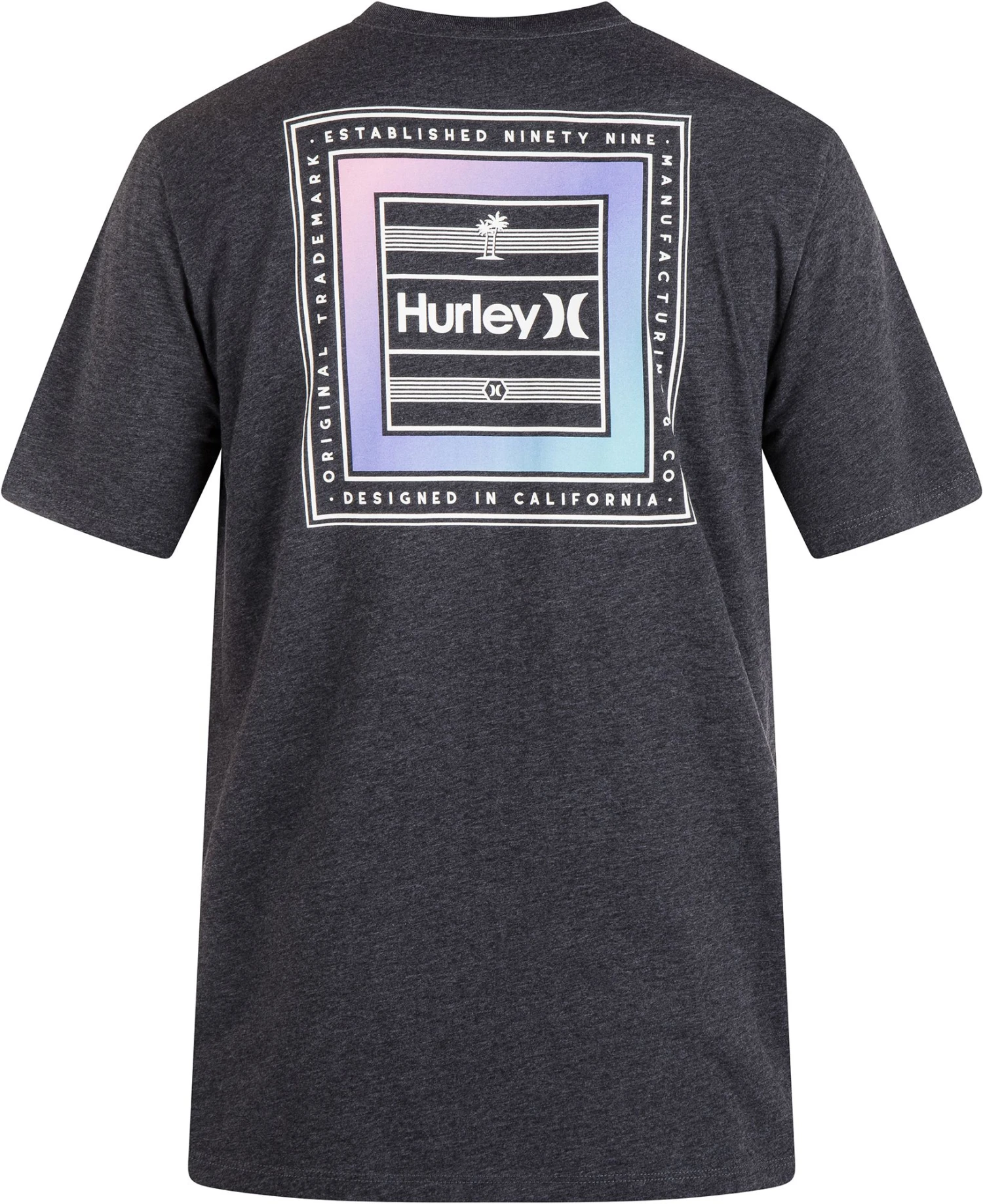 Hurley Men's Everyday Washed Tropic Box Short Sleeve Graphic T-Shirt For Men Pink 6 Hurley Men's Everyday Washed Tropic Box Short Sleeve Graphic T-Shirt For Men Pink - Image 4