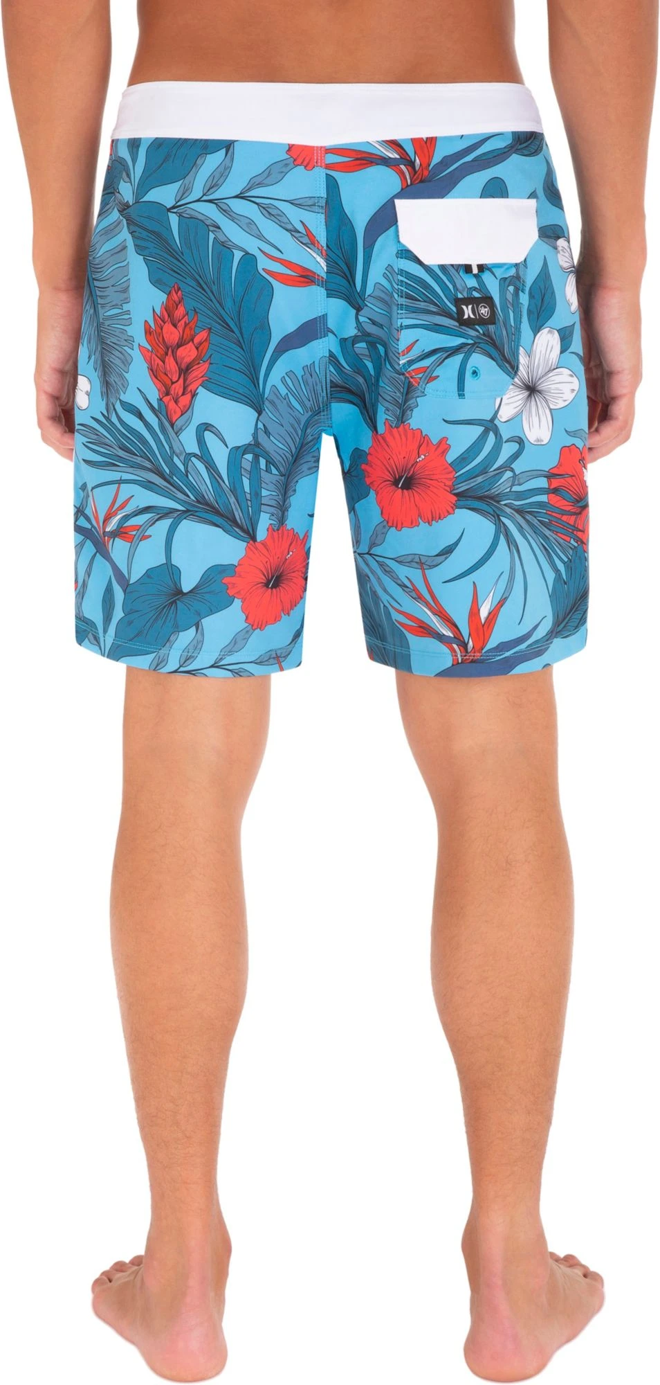 Hurley Men's Miami Marlins Blue 20" Phantom Board Shorts For Men 5 Hurley Men's Miami Marlins Blue 20" Phantom Board Shorts For Men - Image 3