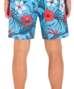 Hurley Men's Miami Marlins Blue 17" Cannonball Board Shorts For Men -Deals The Tropi Trend Store unnamed file 1089