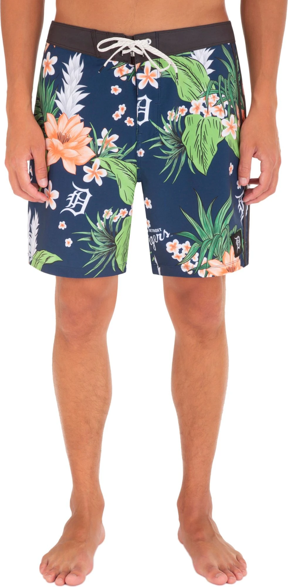 Hurley Men's Detroit Tigers Blue 20" Phantom Board Shorts For Men 4 Hurley Men's Detroit Tigers Blue 20" Phantom Board Shorts For Men - Image 2