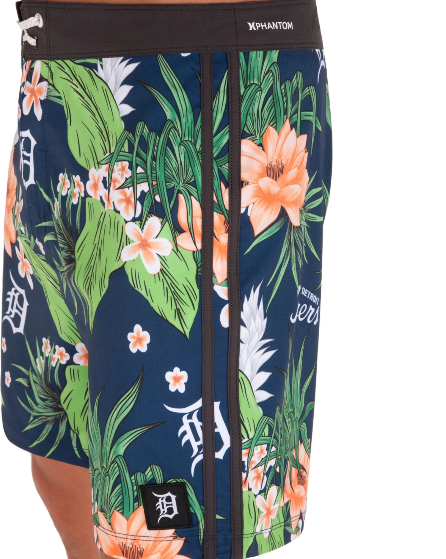 Hurley Men's Detroit Tigers Blue 20" Phantom Board Shorts For Men 7 Hurley Men's Detroit Tigers Blue 20" Phantom Board Shorts For Men - Image 5