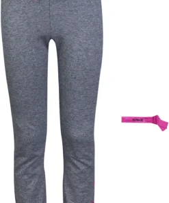 Hurley Girls' Beach Active Fleece Jogger Pants For Girls' Black