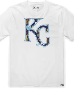 Hurley X '47 Men's Kansas City Royals White T-Shirt For Men