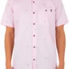 Hurley Men's Organic Wind And Sea Short Sleeve Button Down Shirt For Men Pink Foam 2 Hurley Men's Organic Wind And Sea Short Sleeve Button Down Shirt For Men Pink Foam -Deals The Tropi Trend Store unnamed file 1125