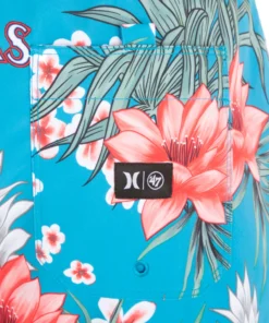 Hurley Men's Texas Rangers Blue 17" Cannonball Board Shorts For Men -Deals The Tropi Trend Store unnamed file 1141