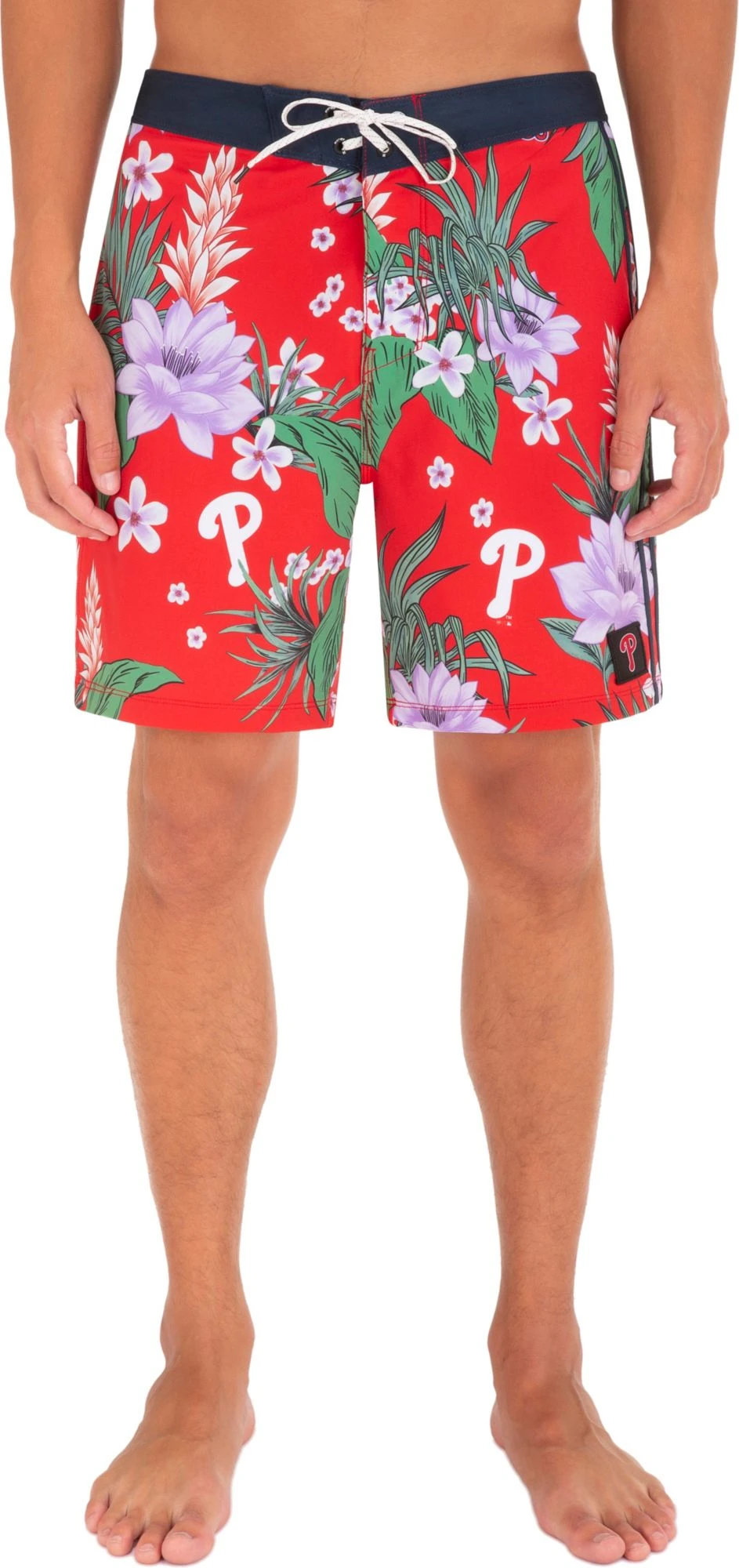 Hurley Men's Philadelphia Phillies Red 20" Phantom Board Shorts For Men 4 Hurley Men's Philadelphia Phillies Red 20" Phantom Board Shorts For Men - Image 2
