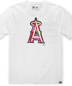 Hurley X '47 Men's Los Angeles Angels White T-Shirt For Men