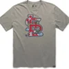 Hurley X '47 Men's St. Louis Cardinals Gray T-Shirt For Men