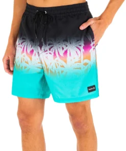 Hurley Men's La Playa Volley 17" Board Shorts For Men Black -Deals The Tropi Trend Store unnamed file 1157