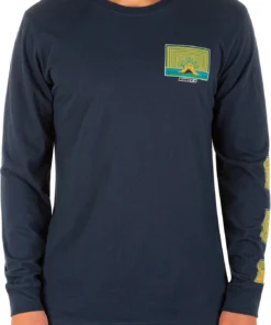 Hurley Men's Everyday Washed Chill Sun Long Sleeve T-Shirt For Men Armory Navy