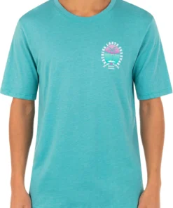 Hurley Men's Everyday Washed Nothing Lasts Forever Short Sleeve T-Shirt For Men Zion Rust