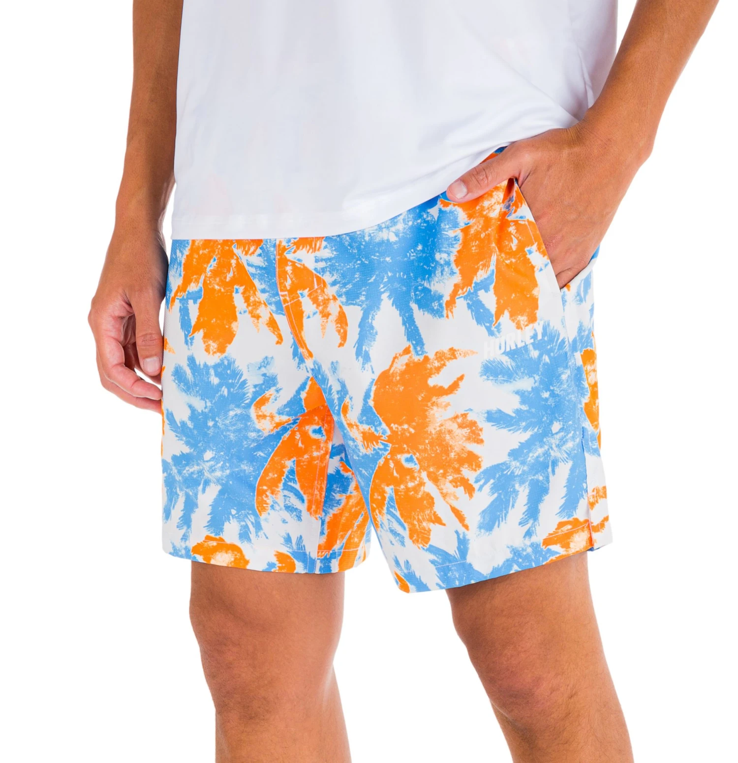 Hurley Mens Explore Dri Trek II Combo 17.5" Short For Men Totally Orange 5 Hurley Mens Explore Dri Trek II Combo 17.5" Short For Men Totally Orange - Image 3