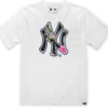 Hurley X '47 Men's New York Yankees White T-Shirt For Men