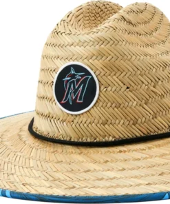 Hurley X '47 Men's Miami Marlins Tan Panama Hat For Men