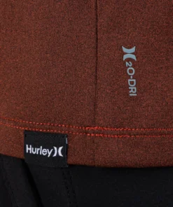 Hurley Men's H2O-Dri Easton Fastlane UPF Long Sleeve Rashguard For Men Redstone -Deals The Tropi Trend Store unnamed file 1212