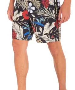 Hurley X '47 Men's Arizona Diamondbacks Black 20" Phantom Board Shorts For Men