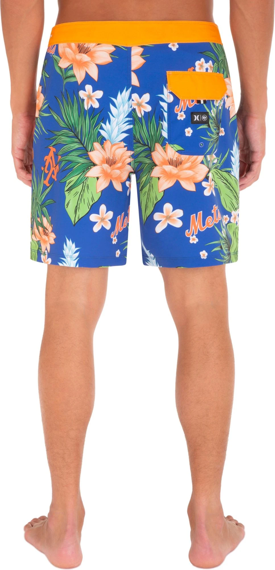 Hurley Men's New York Mets Blue 20" Phantom Board Shorts For Men 5 Hurley Men's New York Mets Blue 20" Phantom Board Shorts For Men - Image 3