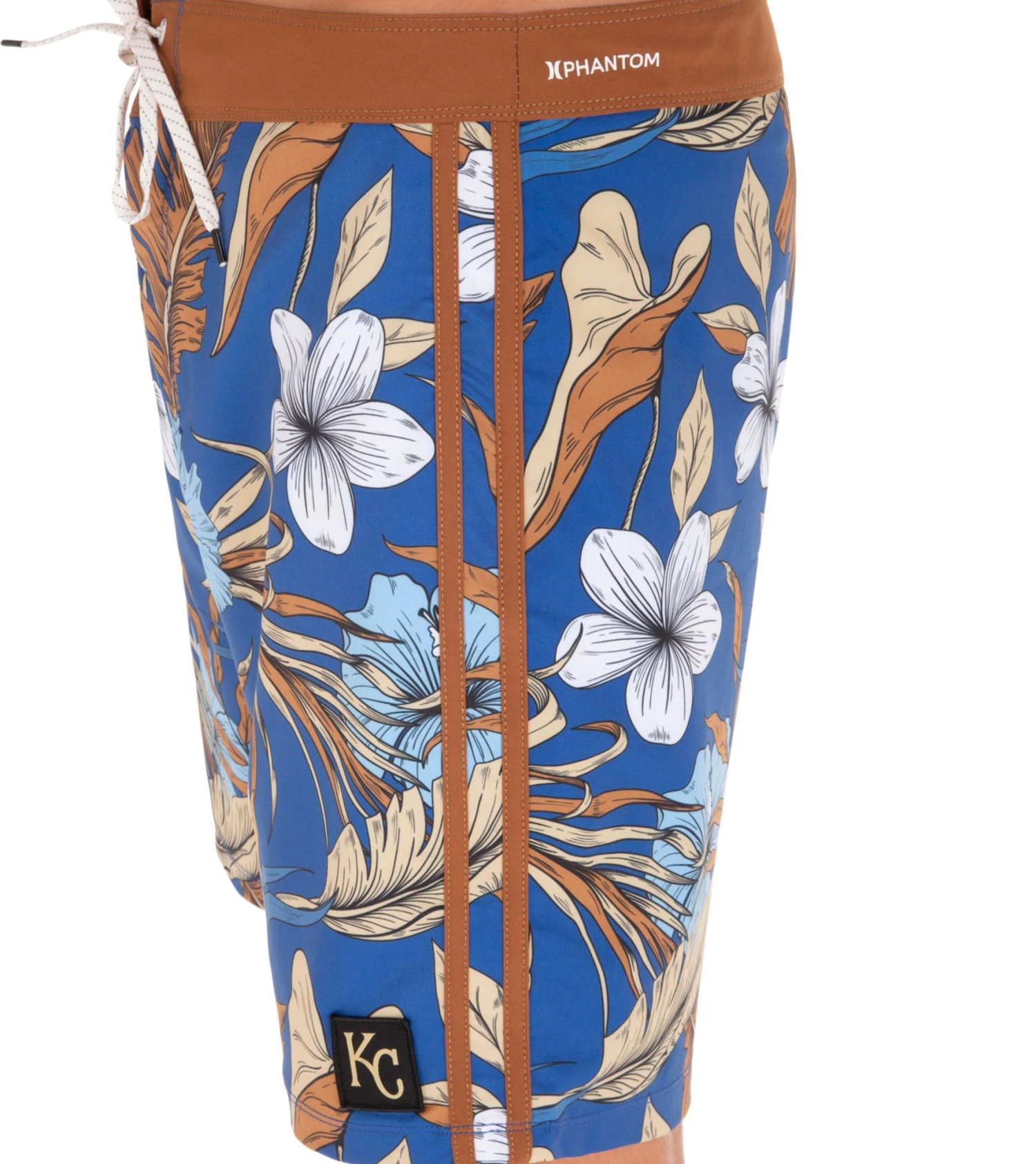 Hurley Men's Kansas City Royals Blue 20" Phantom Board Shorts For Men 6 Hurley Men's Kansas City Royals Blue 20" Phantom Board Shorts For Men - Image 4