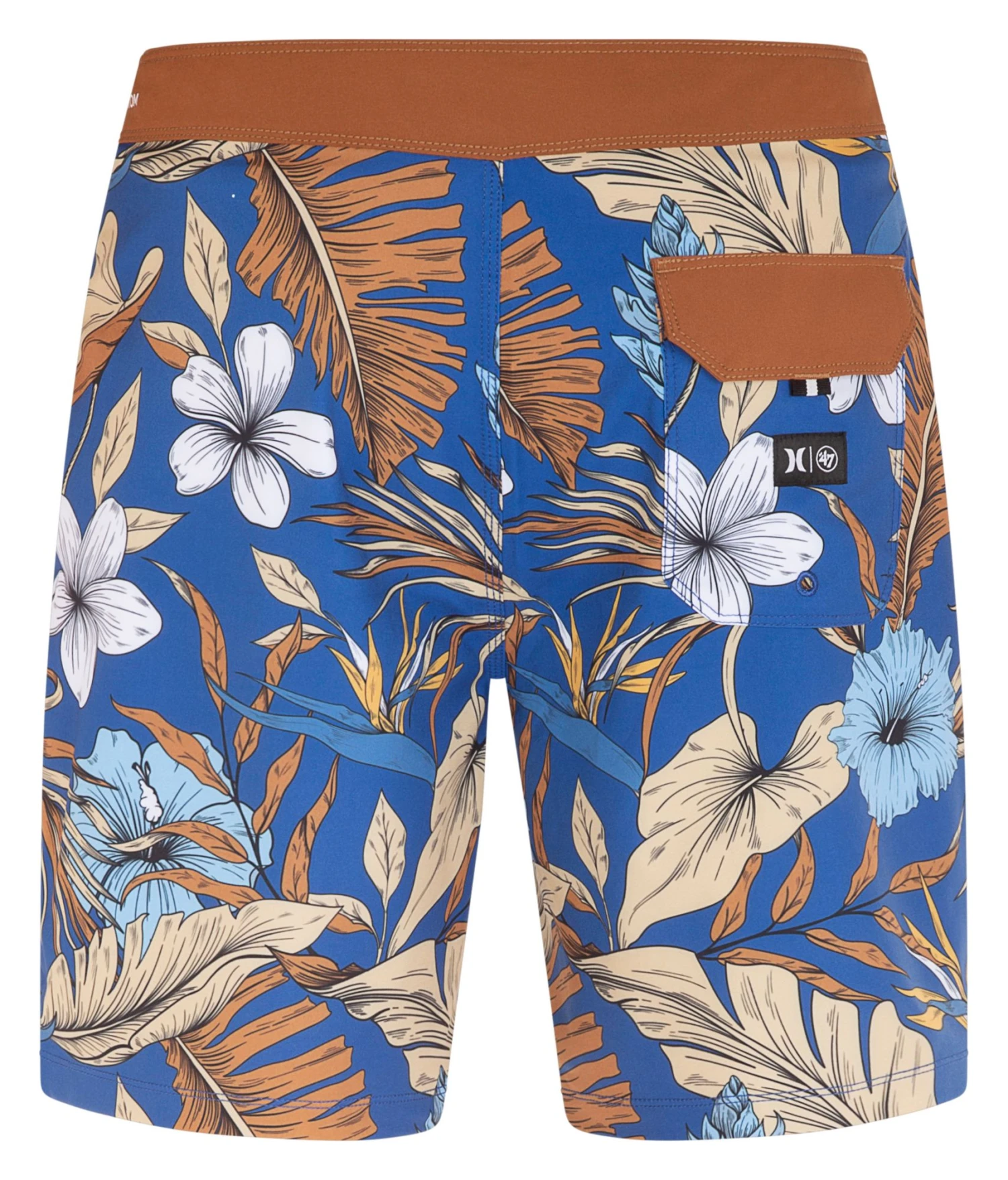 Hurley Men's Kansas City Royals Blue 20" Phantom Board Shorts For Men 7 Hurley Men's Kansas City Royals Blue 20" Phantom Board Shorts For Men - Image 5