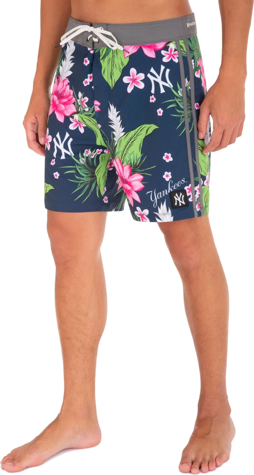 Hurley Men's New York Yankees Blue 20" Phantom Board Shorts For Men 3 Hurley Men's New York Yankees Blue 20" Phantom Board Shorts For Men