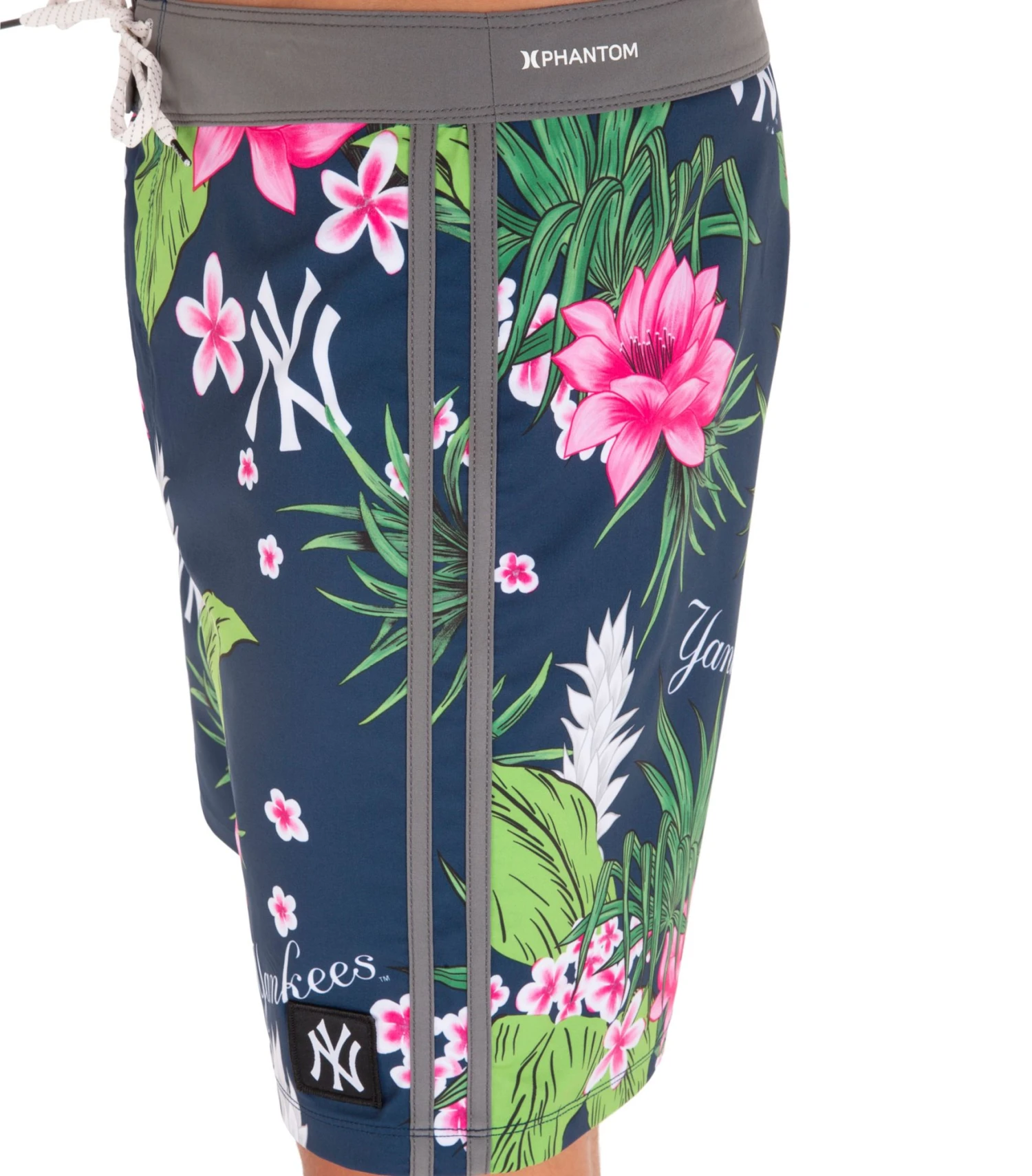 Hurley Men's New York Yankees Blue 20" Phantom Board Shorts For Men 7 Hurley Men's New York Yankees Blue 20" Phantom Board Shorts For Men - Image 5