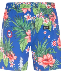 Hurley Men's Chicago Cubs Blue 17" Cannonball Board Shorts For Men -Deals The Tropi Trend Store unnamed file 1282