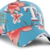 Hurley X '47 Men's Texas Rangers Blue Paradise MVP Adjustable Hat For Men -Deals The Tropi Trend Store unnamed file 1312