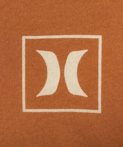 Hurley Men's Everyday Washed One And Only Icon Long Sleeve T-Shirt For Men Ale Brown -Deals The Tropi Trend Store unnamed file 1321