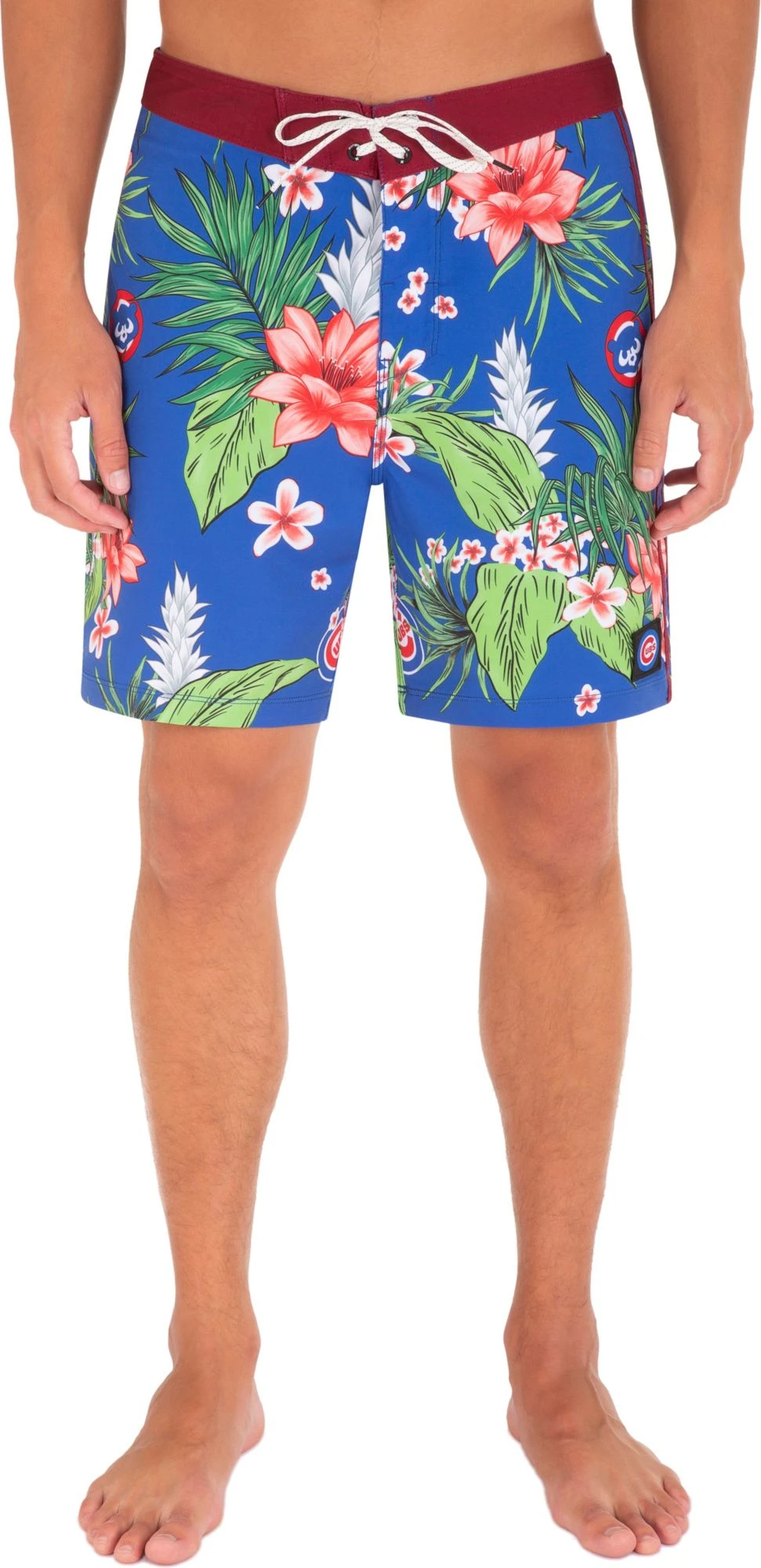 Hurley Men's Chicago Cubs Blue 20" Phantom Board Shorts For Men 4 Hurley Men's Chicago Cubs Blue 20" Phantom Board Shorts For Men - Image 2