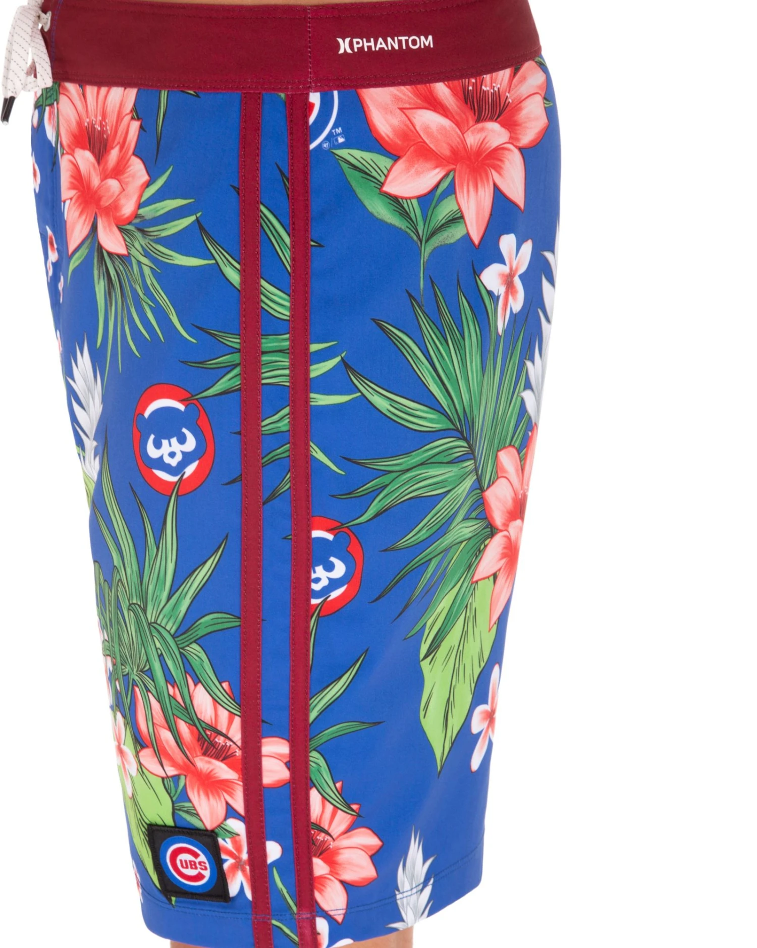 Hurley Men's Chicago Cubs Blue 20" Phantom Board Shorts For Men 7 Hurley Men's Chicago Cubs Blue 20" Phantom Board Shorts For Men - Image 5