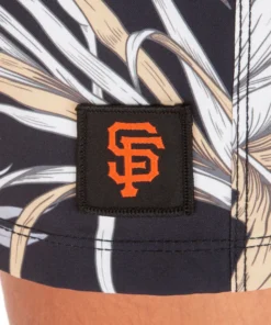 Hurley Men's San Francisco Giants Black 17" Cannonball Board Shorts For Men -Deals The Tropi Trend Store unnamed file 1343