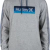 Hurley Men's One And Only Pinstripe Summer Pullover Sweatshirt For Men Dark Grey Heather -Deals The Tropi Trend Store unnamed file 135