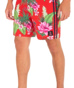 Deals The Tropi Trend Store 17 Hurley X '47 Men's Los Angeles Angels Red 20" Phantom Board Shorts For Men