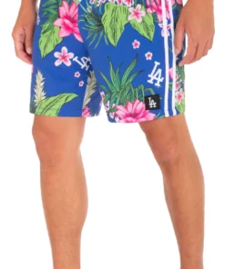 Deals The Tropi Trend Store 15 Hurley X '47 Men's Los Angeles Dodgers Blue 20" Phantom Board Shorts For Men