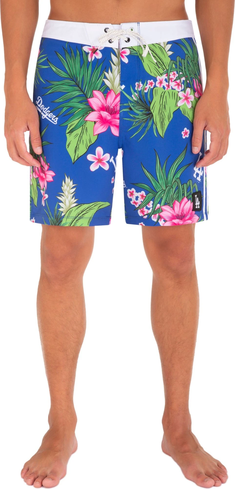 Hurley X '47 Men's Los Angeles Dodgers Blue 20" Phantom Board Shorts For Men 4 Hurley X '47 Men's Los Angeles Dodgers Blue 20" Phantom Board Shorts For Men - Image 2