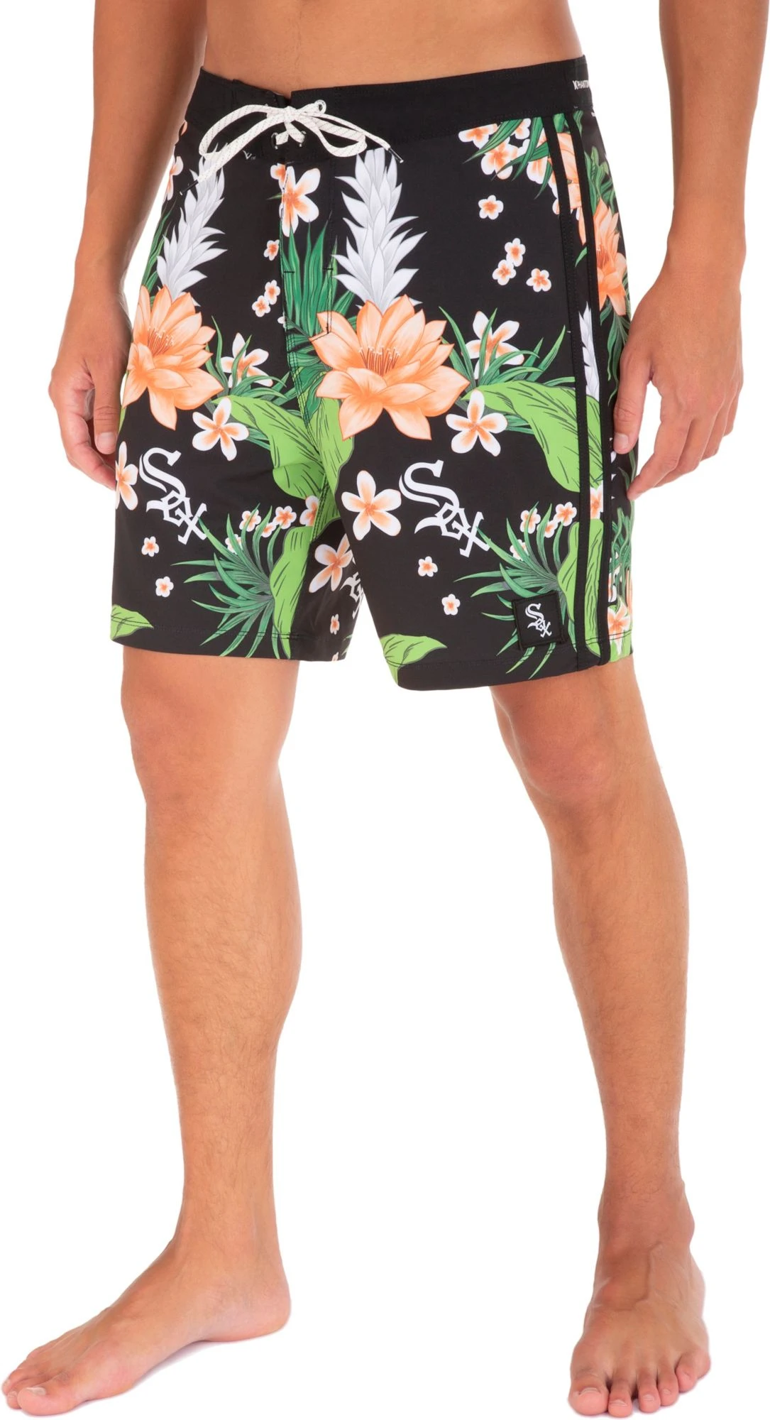 Hurley Men's Chicago White Sox Black 20" Phantom Board Shorts For Men 5 Hurley Men's Chicago White Sox Black 20" Phantom Board Shorts For Men - Image 3