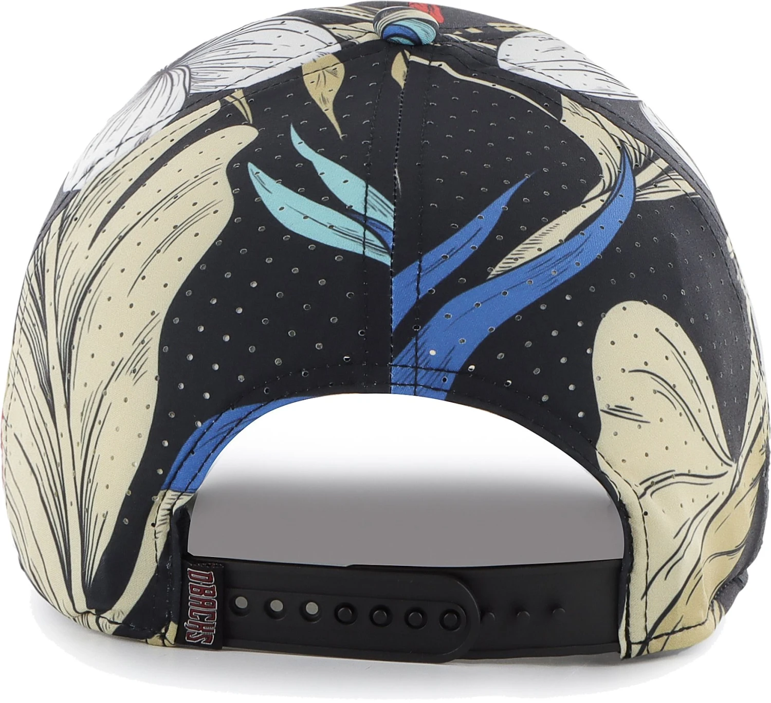 Hurley X '47 Men's Arizona Diamondbacks Black Paradise MVP Adjustable Hat For Men 5 Hurley X '47 Men's Arizona Diamondbacks Black Paradise MVP Adjustable Hat For Men - Image 3