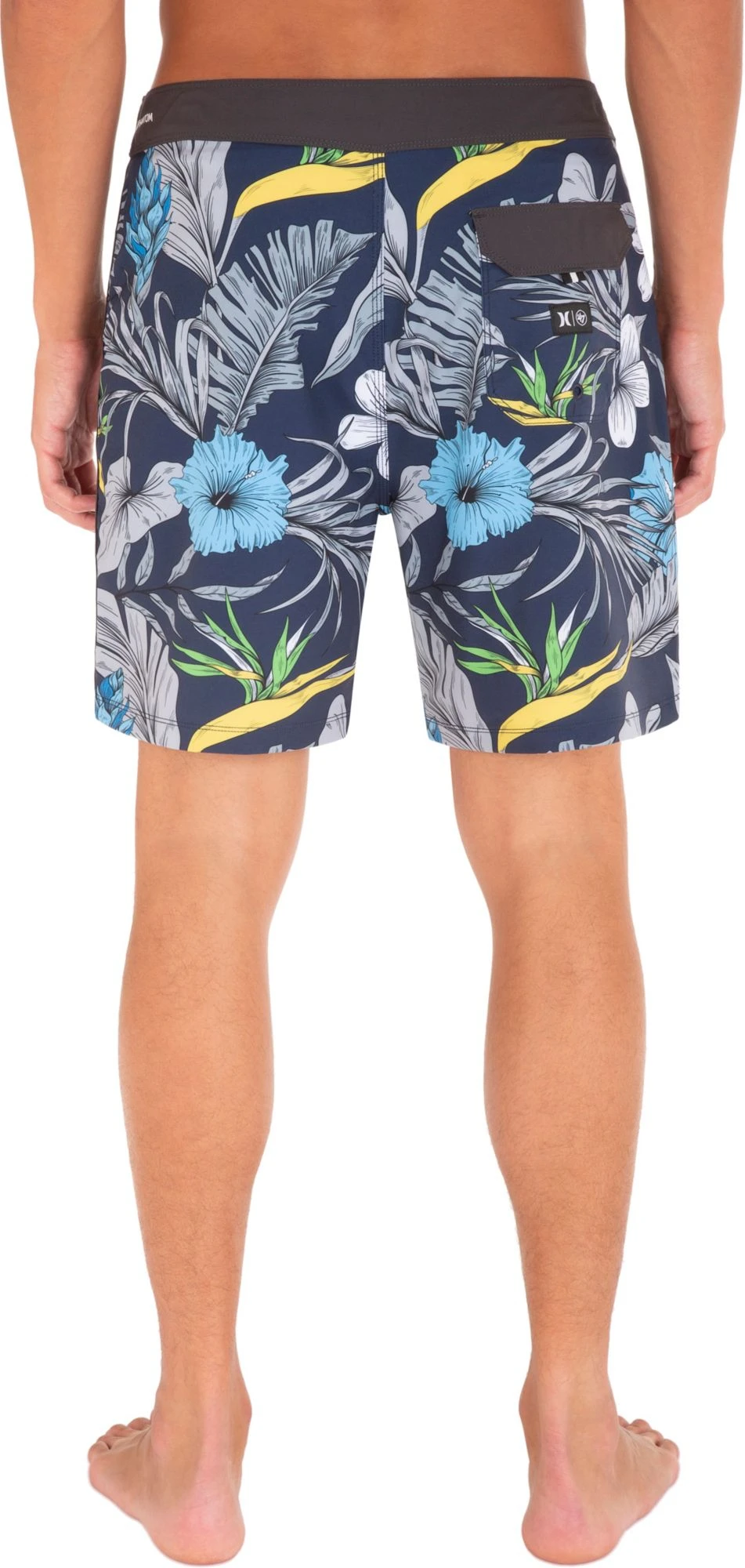 Hurley X '47 Men's Tampa Bay Rays Blue 20" Phantom Board Shorts For Men 5 Hurley X '47 Men's Tampa Bay Rays Blue 20" Phantom Board Shorts For Men - Image 3