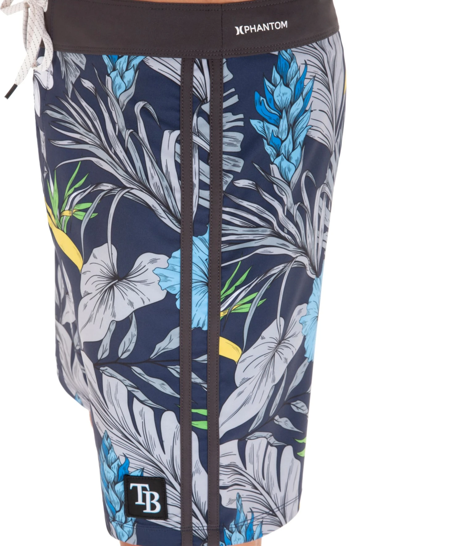 Hurley X '47 Men's Tampa Bay Rays Blue 20" Phantom Board Shorts For Men 8 Hurley X '47 Men's Tampa Bay Rays Blue 20" Phantom Board Shorts For Men - Image 6
