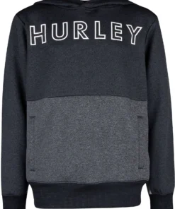 Hurley Boys' Dri-FIT Solar Tri Blend Pullover Hoodie For Boys' Delft Light Heather