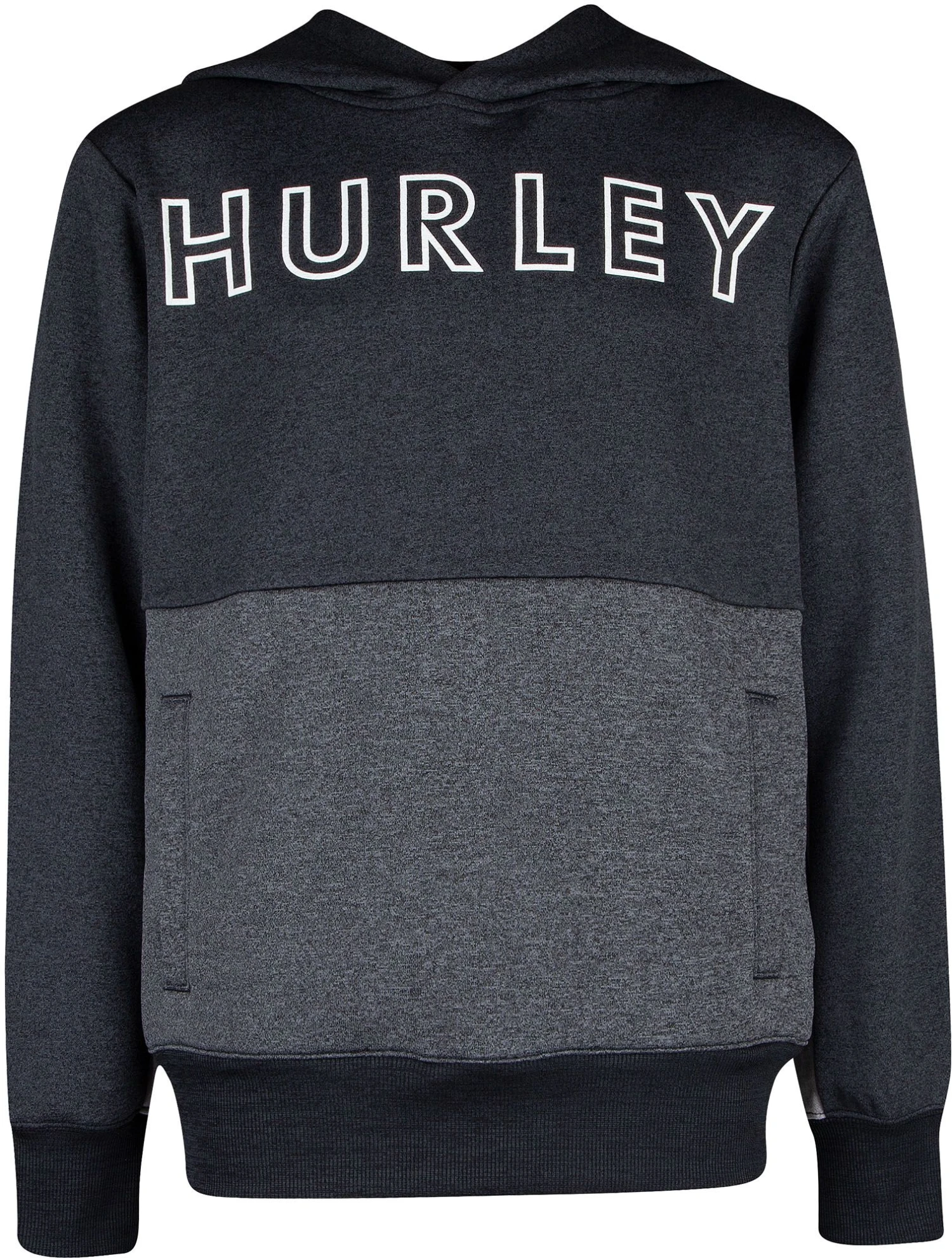 Hurley Boys' Dri-FIT Solar Tri Blend Pullover Hoodie For Boys' Delft Light Heather 3 Hurley Boys' Dri-FIT Solar Tri Blend Pullover Hoodie For Boys' Delft Light Heather