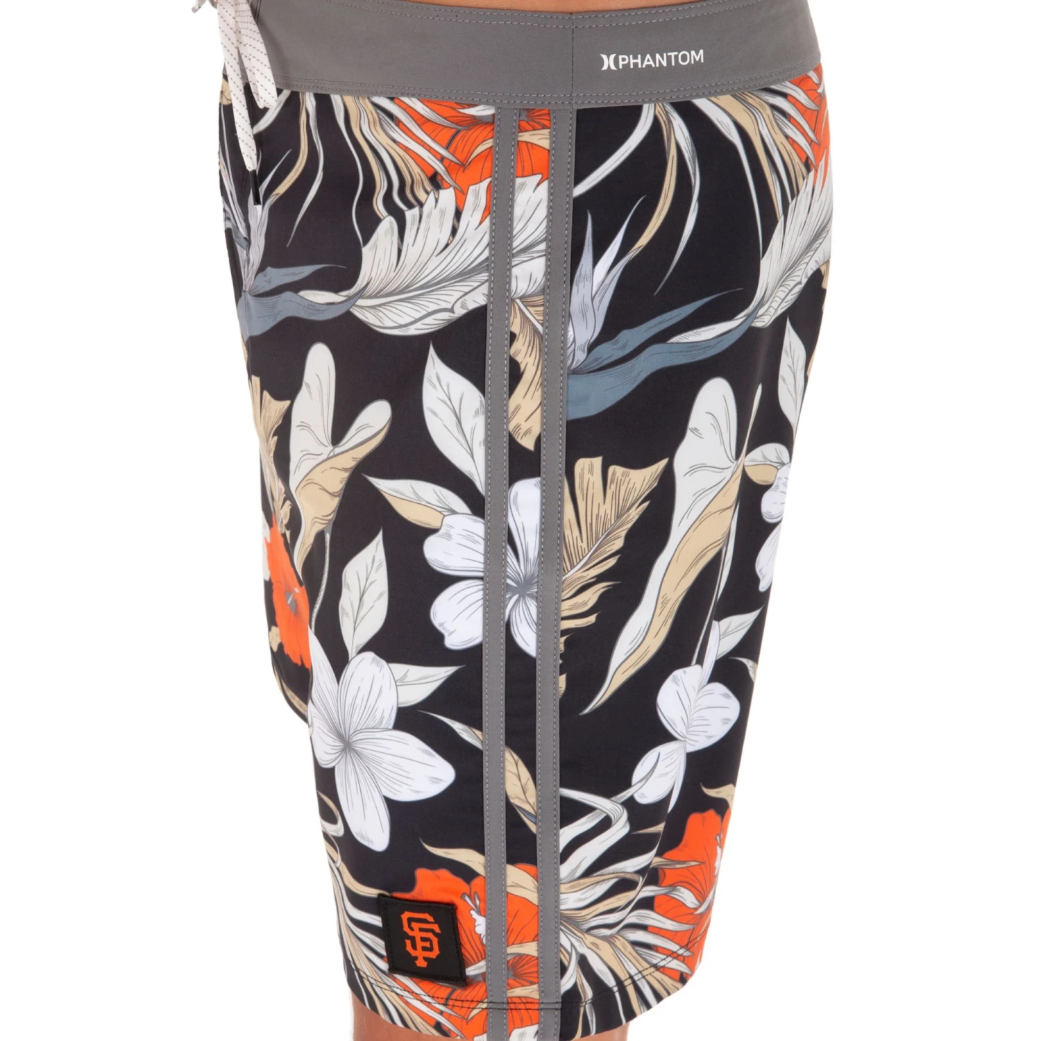 Hurley X '47 Men's San Francisco Giants Black 20" Phantom Board Shorts For Men 8 Hurley X '47 Men's San Francisco Giants Black 20" Phantom Board Shorts For Men - Image 6