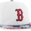 Hurley X '47 Men's Boston Red Sox White Captain Snapback Adjustable Hat For Men -Deals The Tropi Trend Store unnamed file 1438