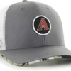Hurley X '47 Men's Arizona Diamondbacks Dark Gray Paradise MVP Adjustable Hat For Men -Deals The Tropi Trend Store unnamed file 1444